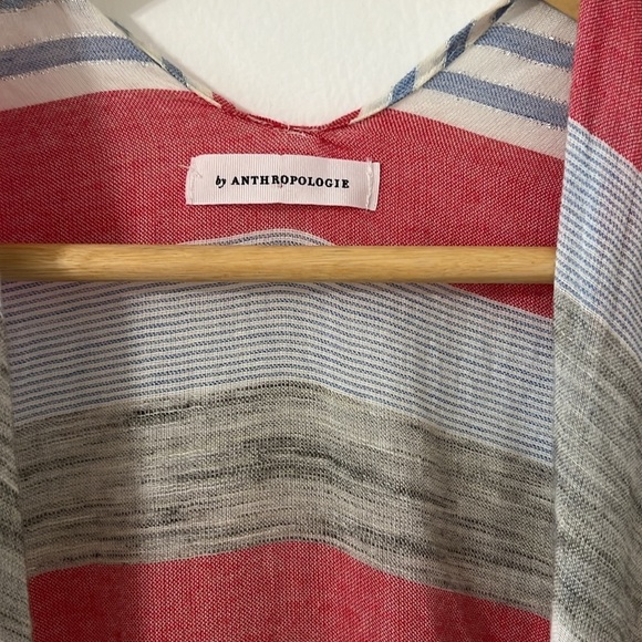 Anthropologie Striped Beach Swim Coverup - Picture 2 of 8